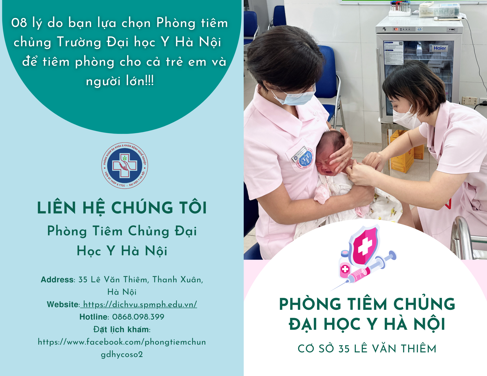 BẢNG GIÁ VẮC XIN CẬP NHẬT MỚI NHẤT TẠI PHÒNG TIÊM CHỦNG ĐẠI HỌC Y HÀ NỘI