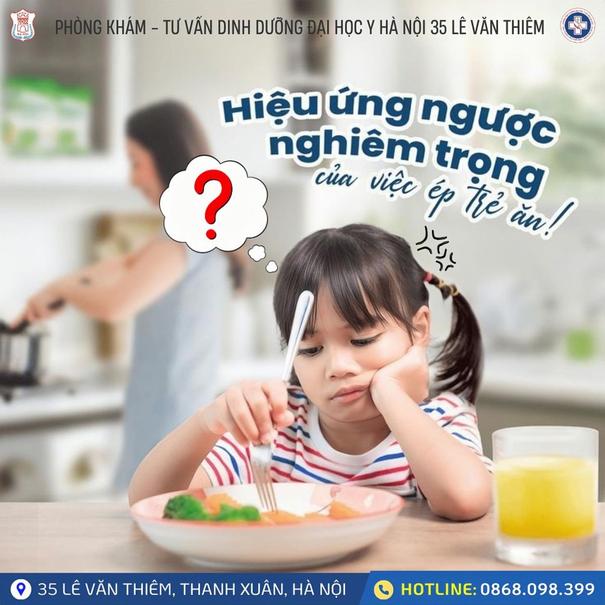 Hiệu ứng ngược nghiêm trọng của việc ép trẻ ăn?