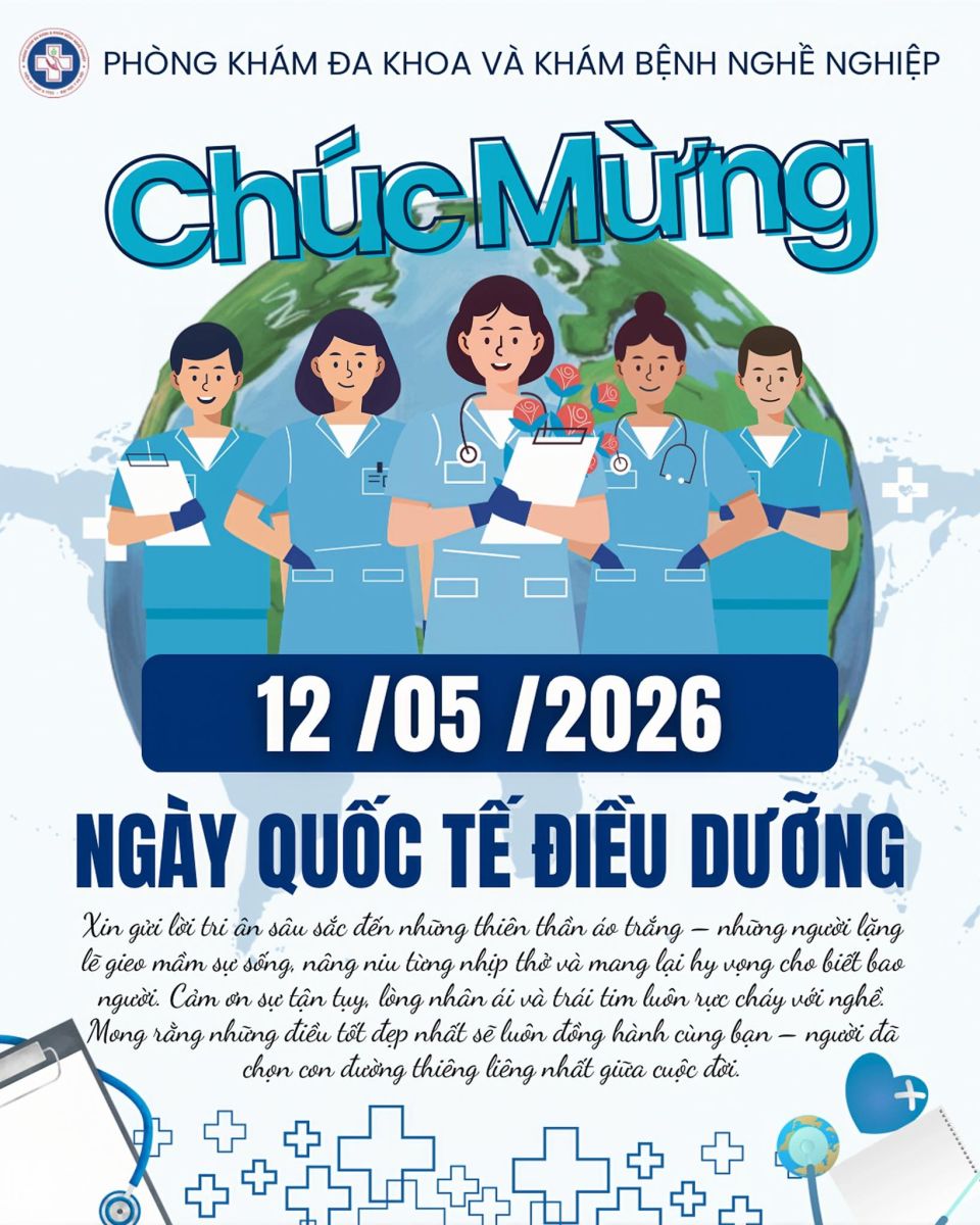 CHÚC MỪNG NGÀY QUỐC TẾ ĐIỀU DƯỠNG 12/5