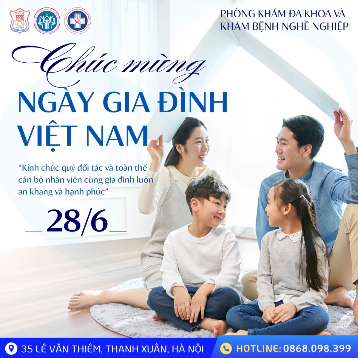 CHÚC MỪNG NGÀY GIA ĐÌNH VIỆT NAM 28/6!