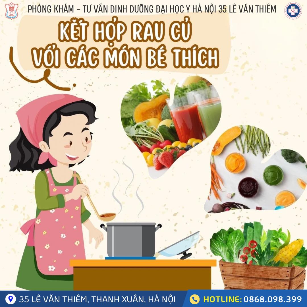 LÀM SAO ĐỂ GIÚP TRẺ ĂN RAU NHIỀU HƠN?  - BÍ QUYẾT NẰM Ở CÁCH KẾT HỢP MÓN BÉ THÍCH!