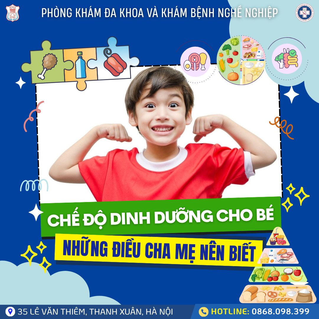 DINH DƯỠNG CHO TRẺ – NỀN TẢNG VÀNG CHO SỰ PHÁT TRIỂN TOÀN DIỆN