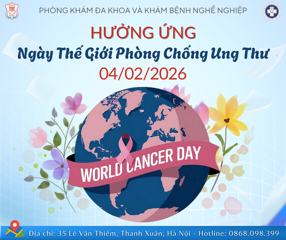 HƯỞNG ỨNG NGÀY THẾ GIỚI PHÒNG CHỐNG UNG THƯ