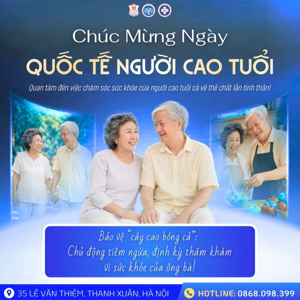 HƯỞNG ỨNG NGÀY QUỐC TẾ NGƯỜI CAO TUỔI 1/10