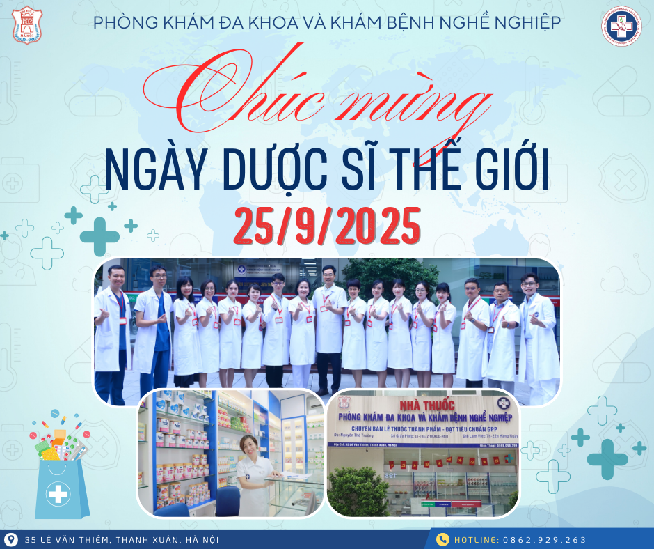 Chào mừng Ngày Dược sĩ Thế giới 25/9/2025