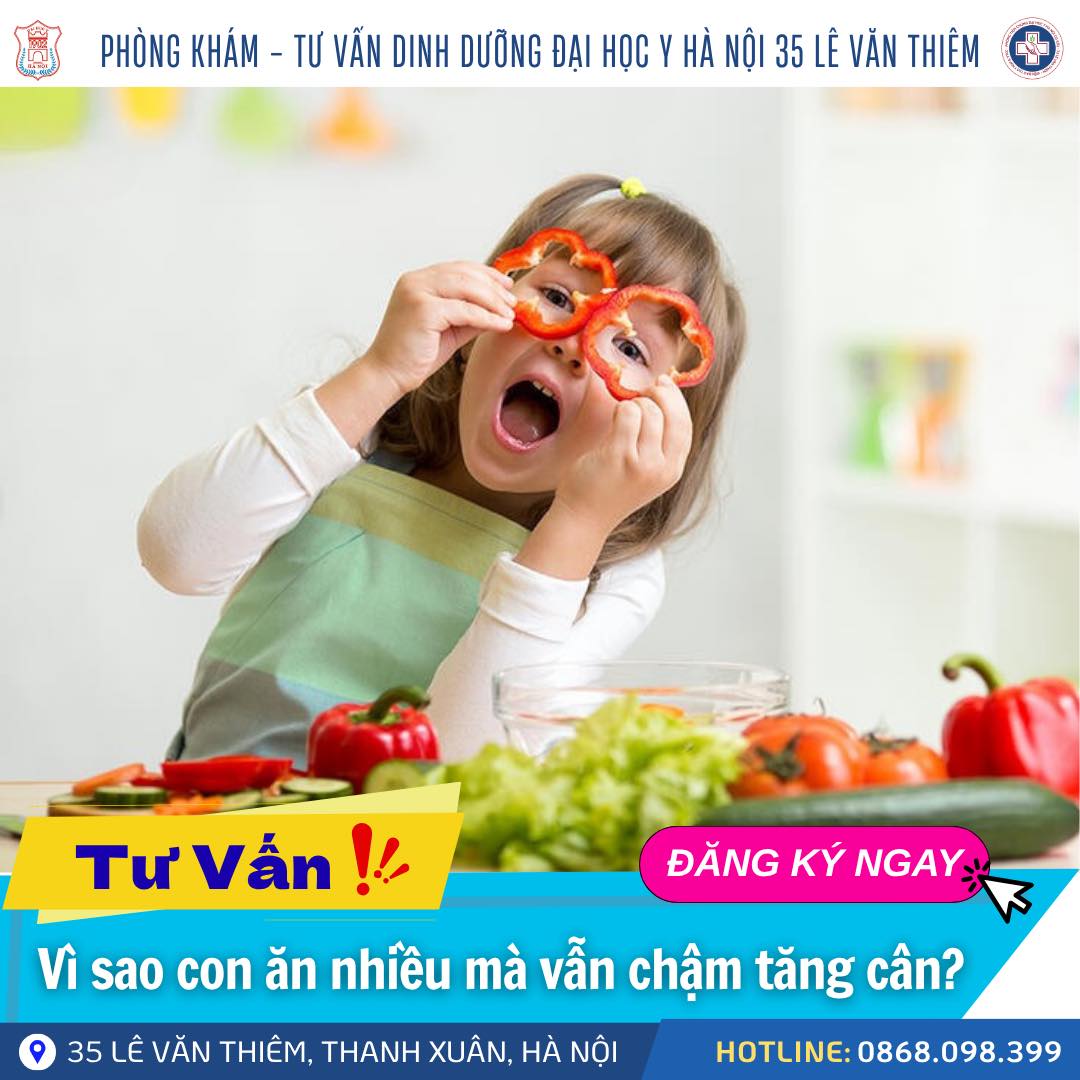 NGUYÊN NHÂN CON ĂN NHIỀU MÀ VẪN GẦY - THẤP - CHẬM LỚN?