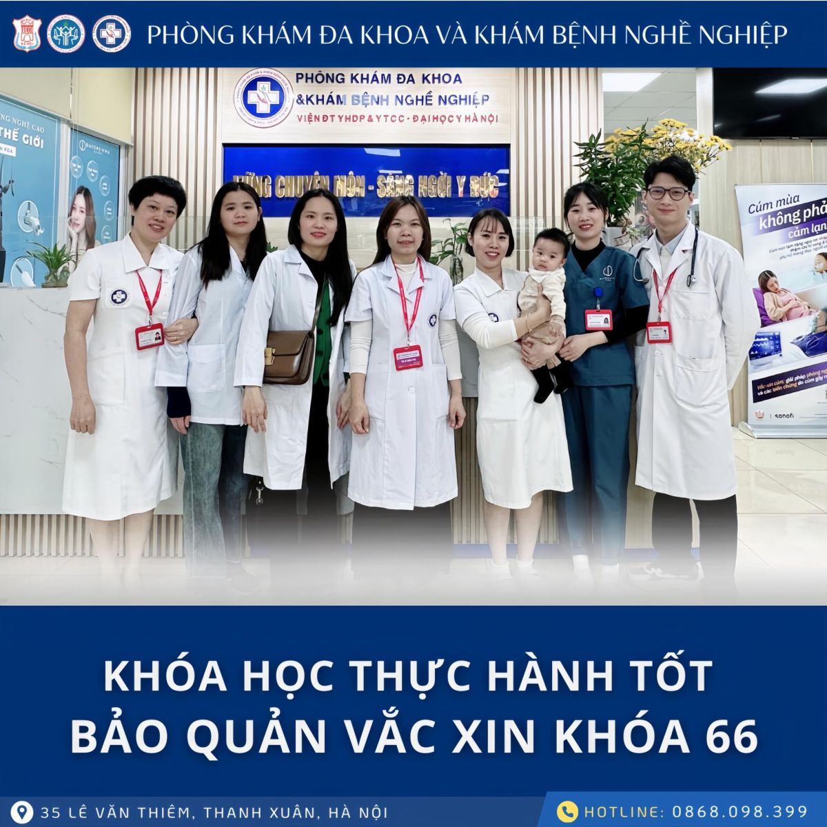 KHÓA HỌC THỰC HÀNH TỐT BẢO QUẢN VẮC XIN (GSP) – KHÓA 66