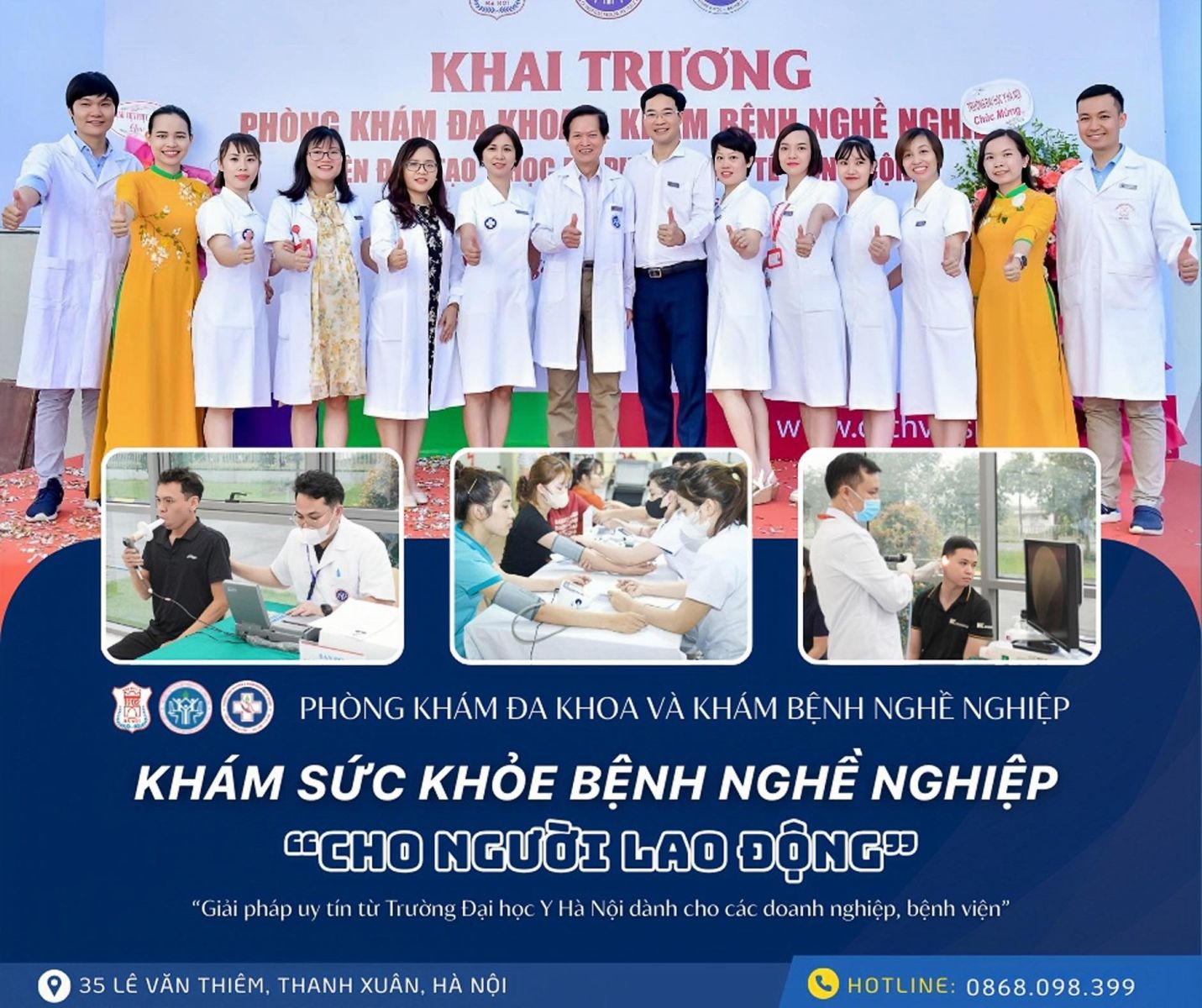 Chìa khóa thành công mang tên "Khám phát hiện bệnh nghề nghiệp cho người lao động"