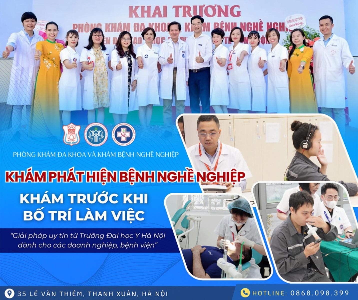 3 LÝ DO "VÀNG" DOANH NGHIỆP NÊN CHỌN GÓI KHÁM BỆNH NGHỀ NGHIỆP