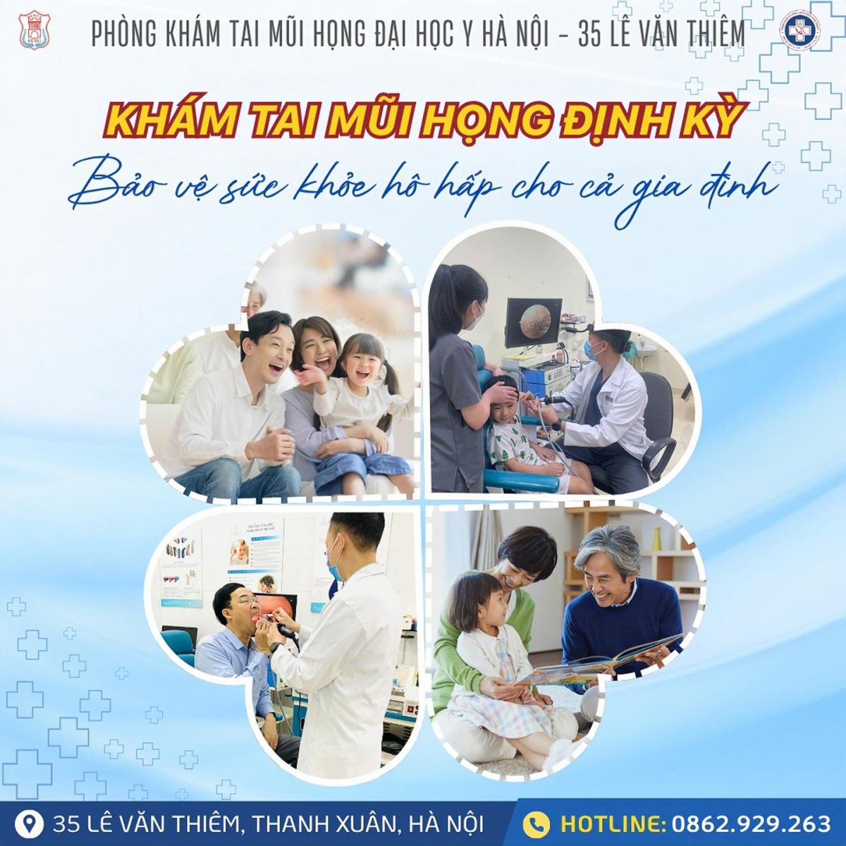 KHÁM TAI MŨI HỌNG ĐỊNH KỲ – CHÌA KHÓA BẢO VỆ HỆ HÔ HẤP CẢ GIA ĐÌNH BẠN!