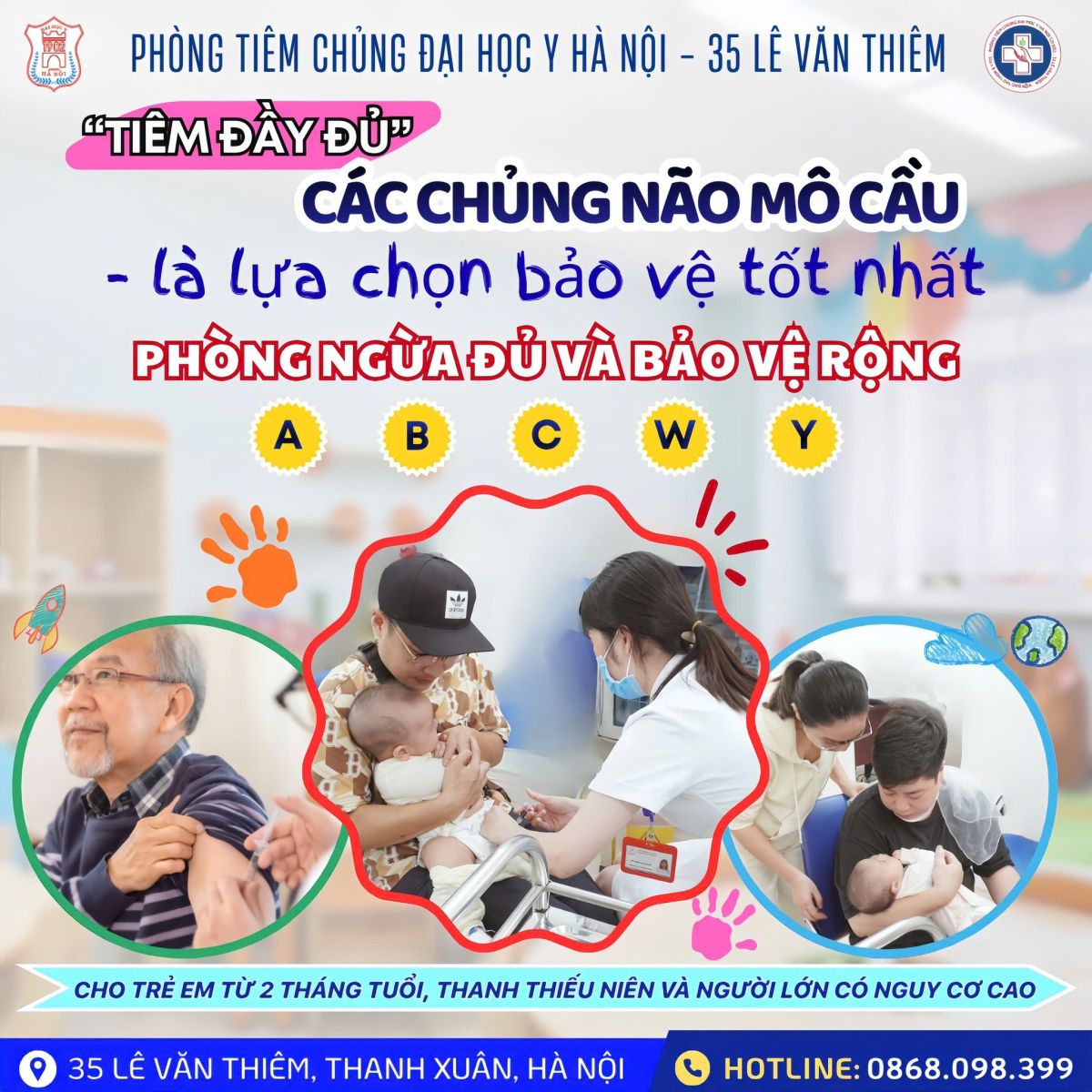 CHỦ ĐỘNG PHÒNG BỆNH VIÊM MÀNG NÃO DO NÃO MÔ CẦU