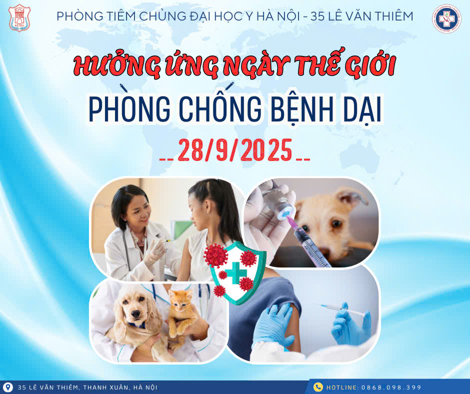 Hưởng ứng Ngày Thế giới phòng chống bệnh Dại 28/9/2025