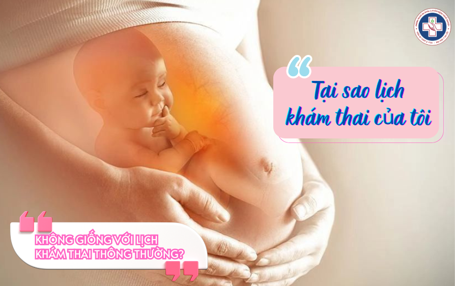 TẠI SAO LỊCH KHÁM THAI CỦA TÔI_𝗞𝗵𝗼̂𝗻𝗴 𝗴𝗶𝗼̂́𝗻𝗴 𝘃𝗼̛́𝗶 𝗹𝗶̣𝗰𝗵 𝗸𝗵𝗮́𝗺 𝘁𝗵𝗮𝗶 𝘁𝗵𝗼̂𝗻𝗴 𝘁𝗵𝘂̛𝗼̛̀𝗻𝗴?