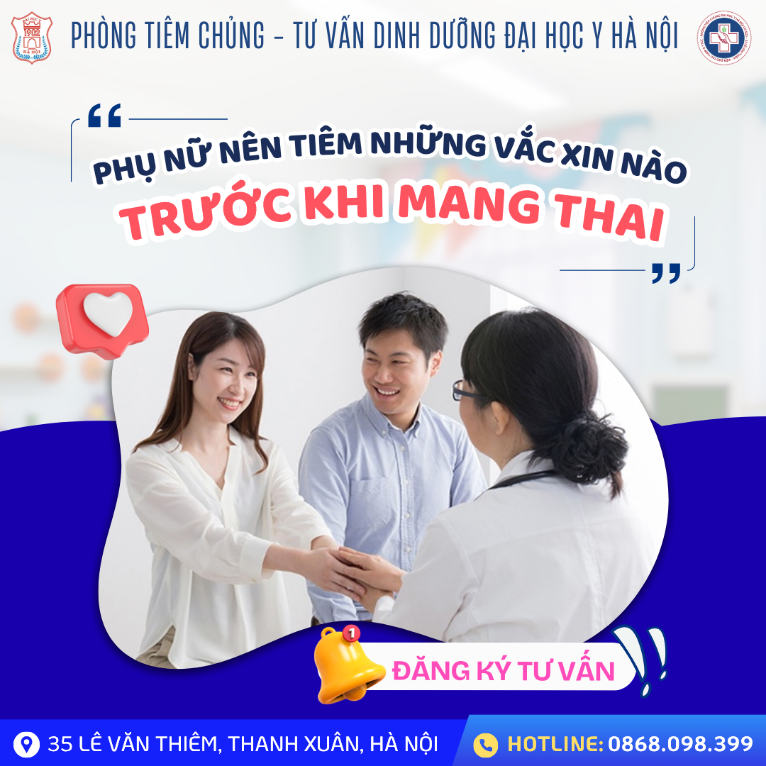 Tiêm chủng trước khi mang thai – Bước chuẩn bị quan trọng cho mẹ và bé!