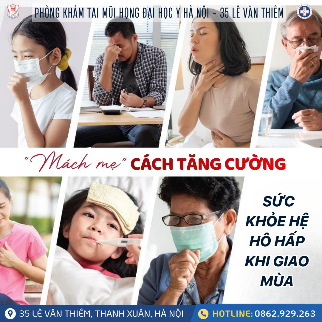 THỜI ĐIỂM GIAO MÙA – CẢNH BÁO BÙNG PHÁT BỆNH ĐƯỜNG HÔ HẤP