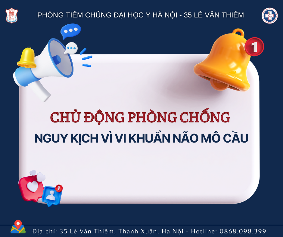 NGUY KỊCH VÌ VI KHUẨN NÃO MÔ CẦU 