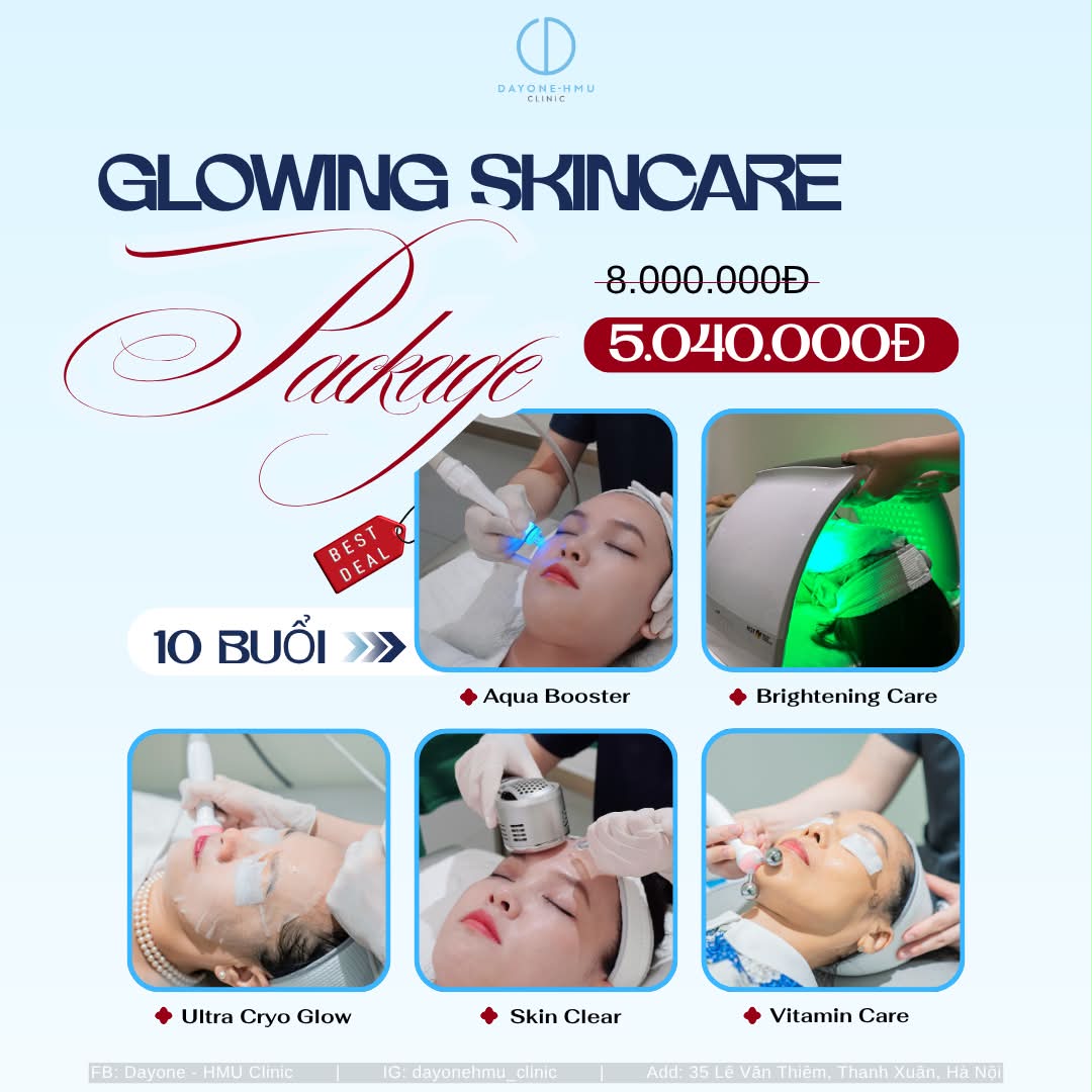 CHÀO HÈ RỰC RỠ – KÍCH HOẠT LÀN DA KHỎE ĐẸP CÙNG GLOWING SKINCARE PACKAGE