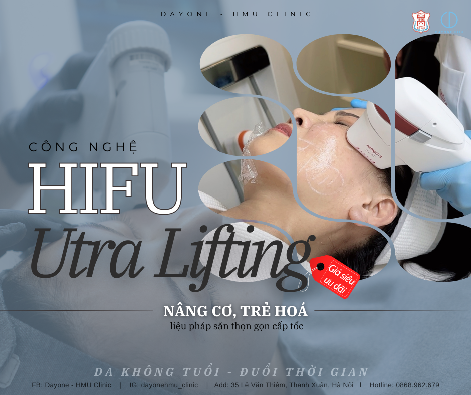 HIFU UTRA LIFTING - 𝐂𝐨̂𝐧𝐠 𝐧𝐠𝐡𝐞̣̂ 𝐧𝐚̂𝐧𝐠 𝐜𝐨̛, 𝐭𝐫𝐞̉ 𝐡𝐨𝐚́ 𝐜𝐚̂́𝐩 𝐭𝐨̂́𝐜 𝐜𝐮̛́𝐮 𝐫𝐨̂̃𝐢 𝐥𝐚̀𝐧 𝐝𝐚 𝐜𝐡𝐚̉𝐲 𝐱𝐞̣̂