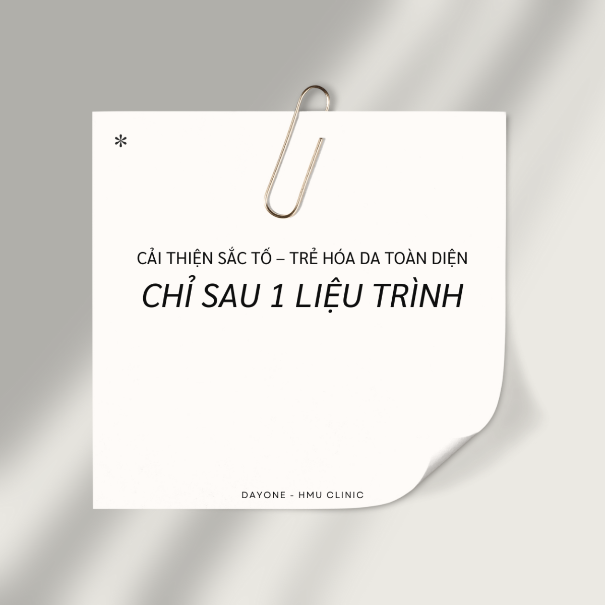 CẢI THIỆN SẮC TỐ – TRẺ HÓA DA TOÀN DIỆN CHỈ SAU 1 LIỆU TRÌNH CẢI THIỆN SẮC TỐ – TRẺ HÓA DA TOÀN DIỆN CHỈ SAU 1 LIỆU TRÌNH