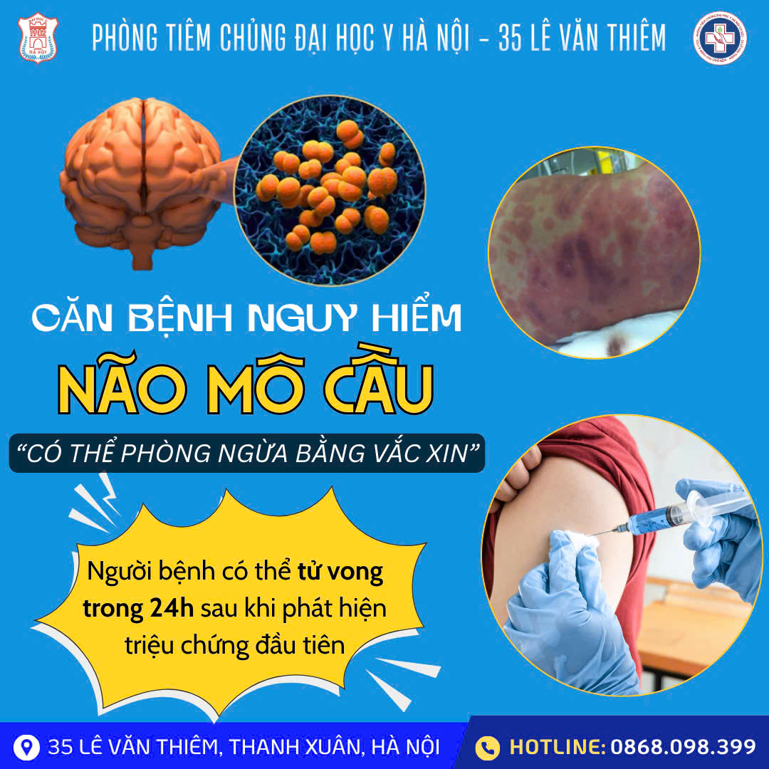 BỆNH NÃO MÔ CẦU ĐANG TĂNG GẤP 6 LẦN! 