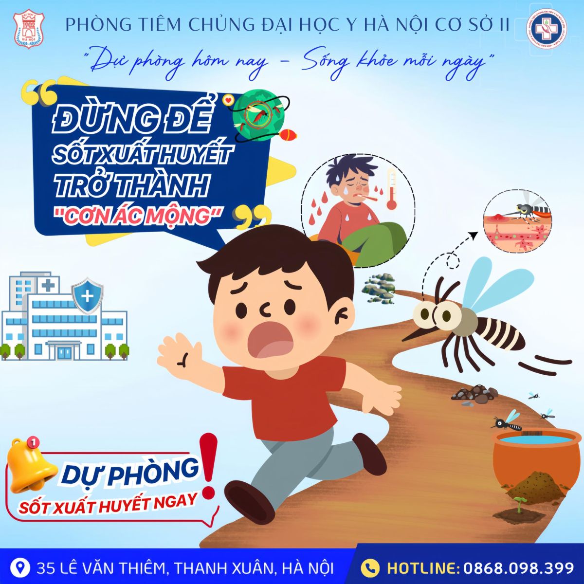 SỐT XUẤT HUYẾT KHÔNG CÒN “ĐỢI MÙA” MỚI XUẤT HIỆN – CHỦ ĐỘNG PHÒNG NGỪA TỪ SỚM
