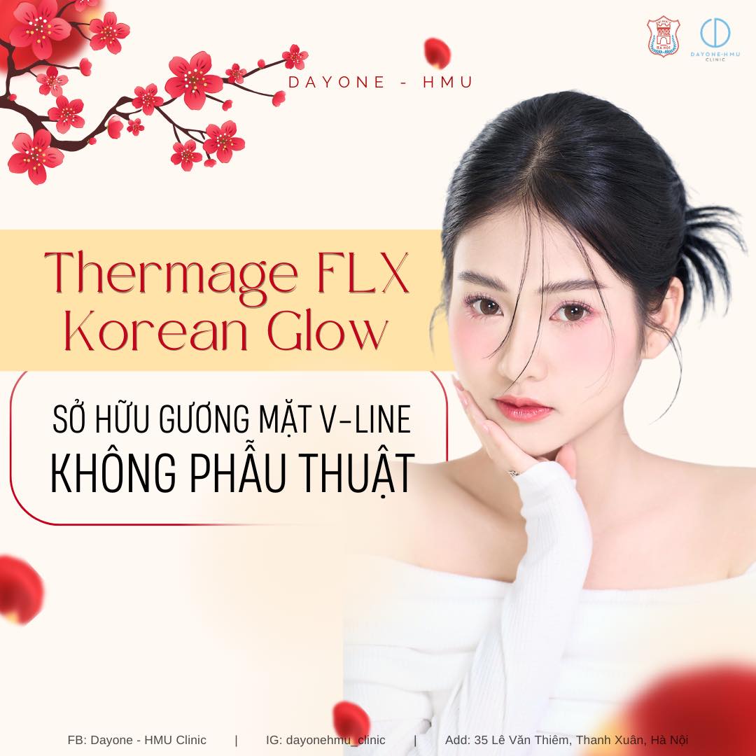 𝗧𝗛𝗘𝗥𝗠𝗔𝗚𝗘 𝗙𝗟𝗫 𝗞𝗢𝗥𝗘𝗔𝗡 𝗚𝗟𝗢𝗪 - Sở hữu gương mặt V_Line không phẫu thuật