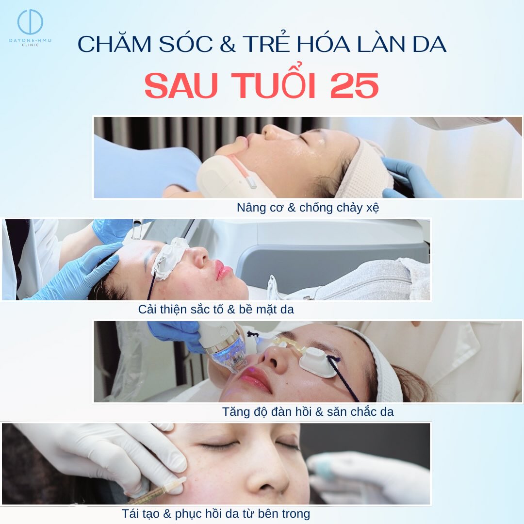 CHĂM SÓC & TRẺ HOÁ LÀN DA SAU TUỔI 25
